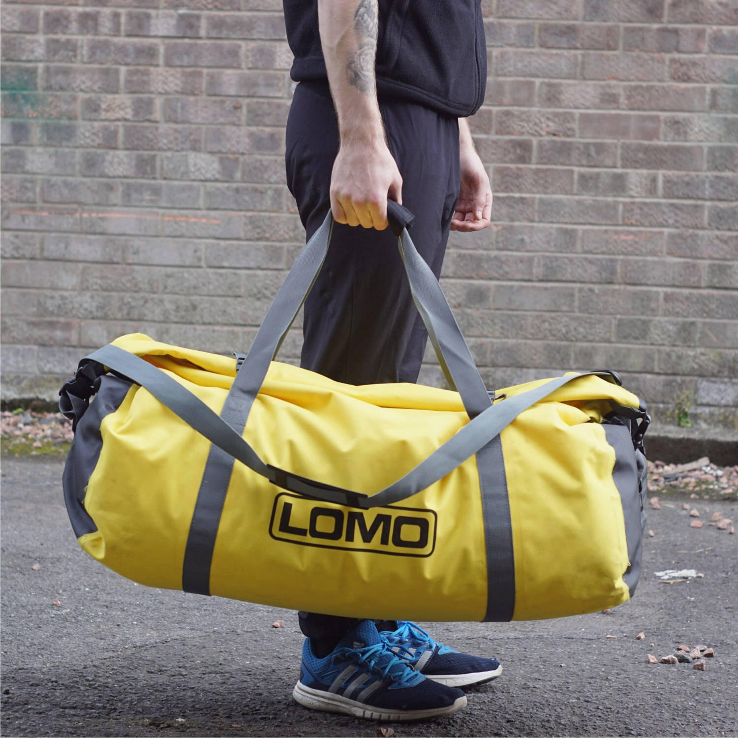 Lomo 60L Dry Bag Holdall - Yellow 3/7