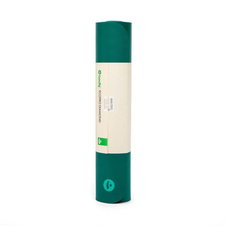 Tappetino yoga in gomma antiscivolo Bodhi EcoPro Diamond 6 mm 6/7