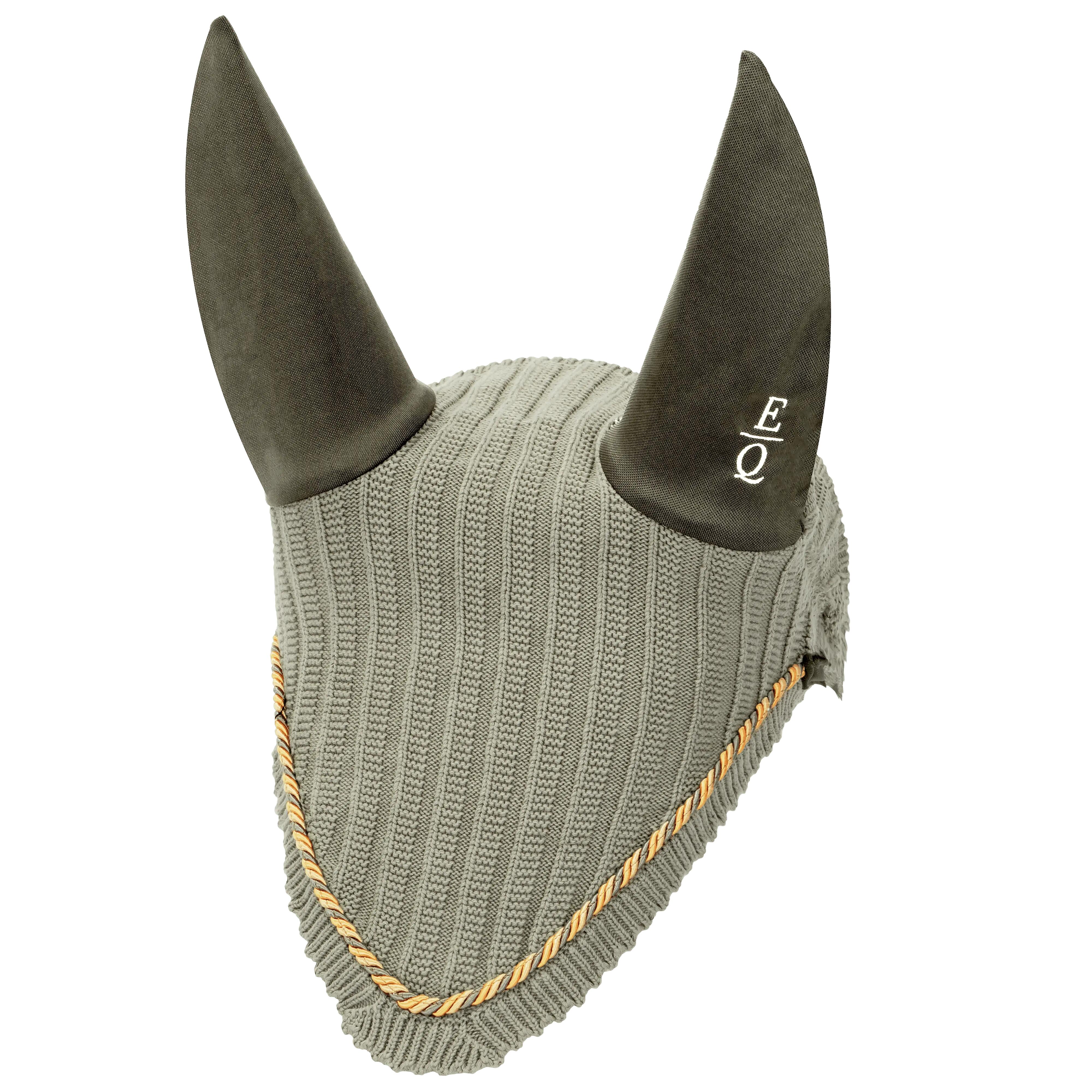 Equestrian Queen - Bonnet Anti-mouches Pour Chevaux Equestrian Queen Athens 24ss Noir/vert - Bonnet Cheval - Vert - Fs - Decathlon