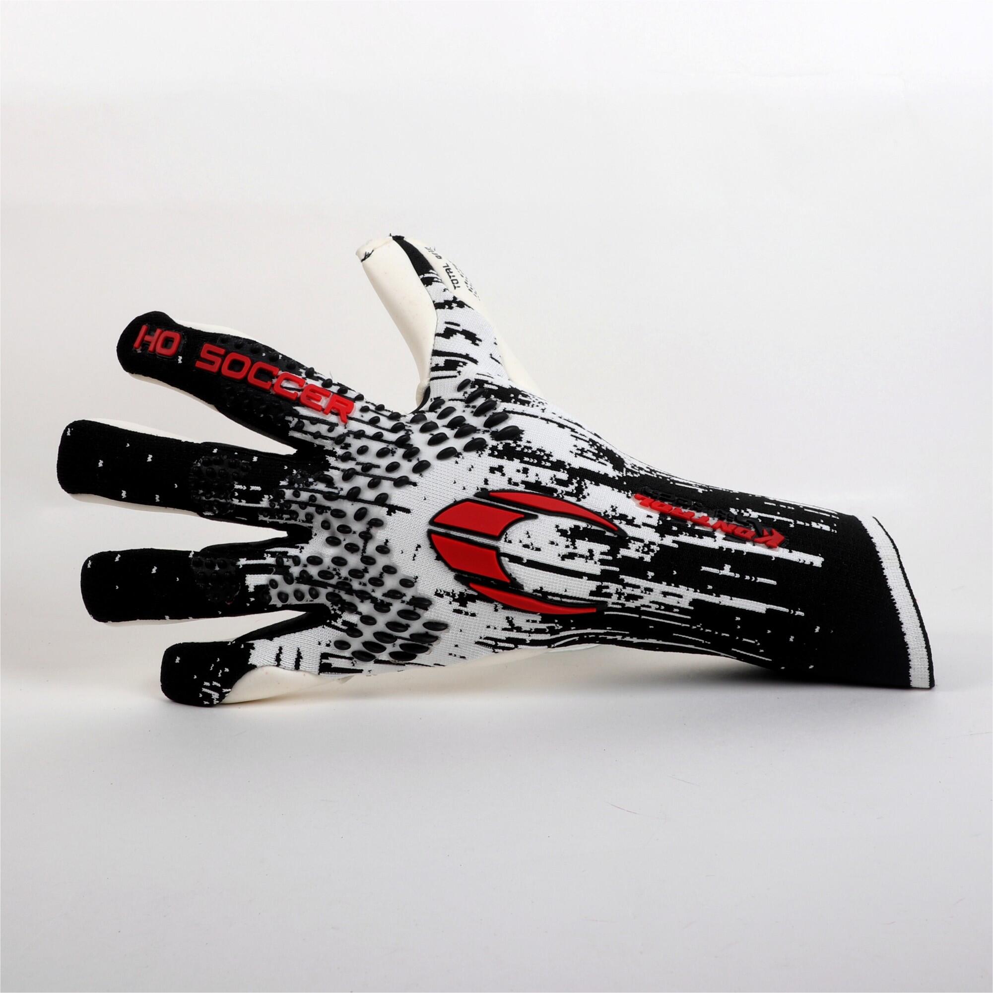 HO Soccer Kontrol Knit Tech Aqua Goalkeeper Gloves 5/6