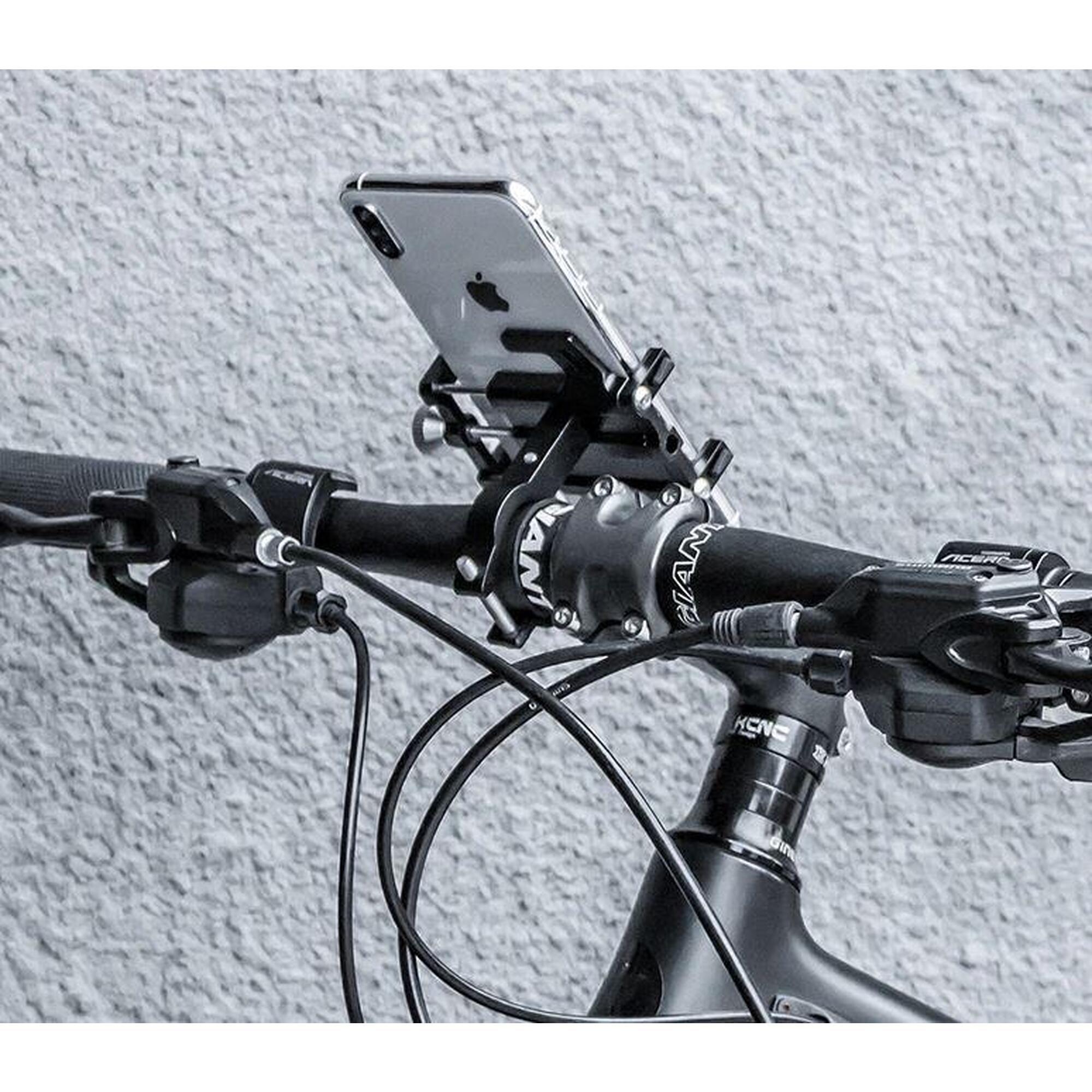 Uchwyt Rowerowy na Telefon Kierownicę Rower do Roweru Aluminiowy Telefonu
