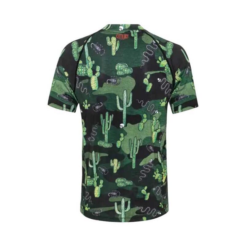 Camiseta técnica MTB Hombre Totally Cactus 2/4