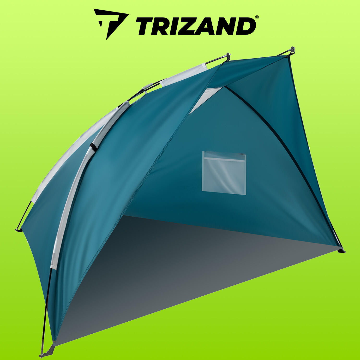 Namiot Plażowy Ogrodowy na Plażę Basen Ogród Duży Ochronny 220x120x120 XXL 3/7
