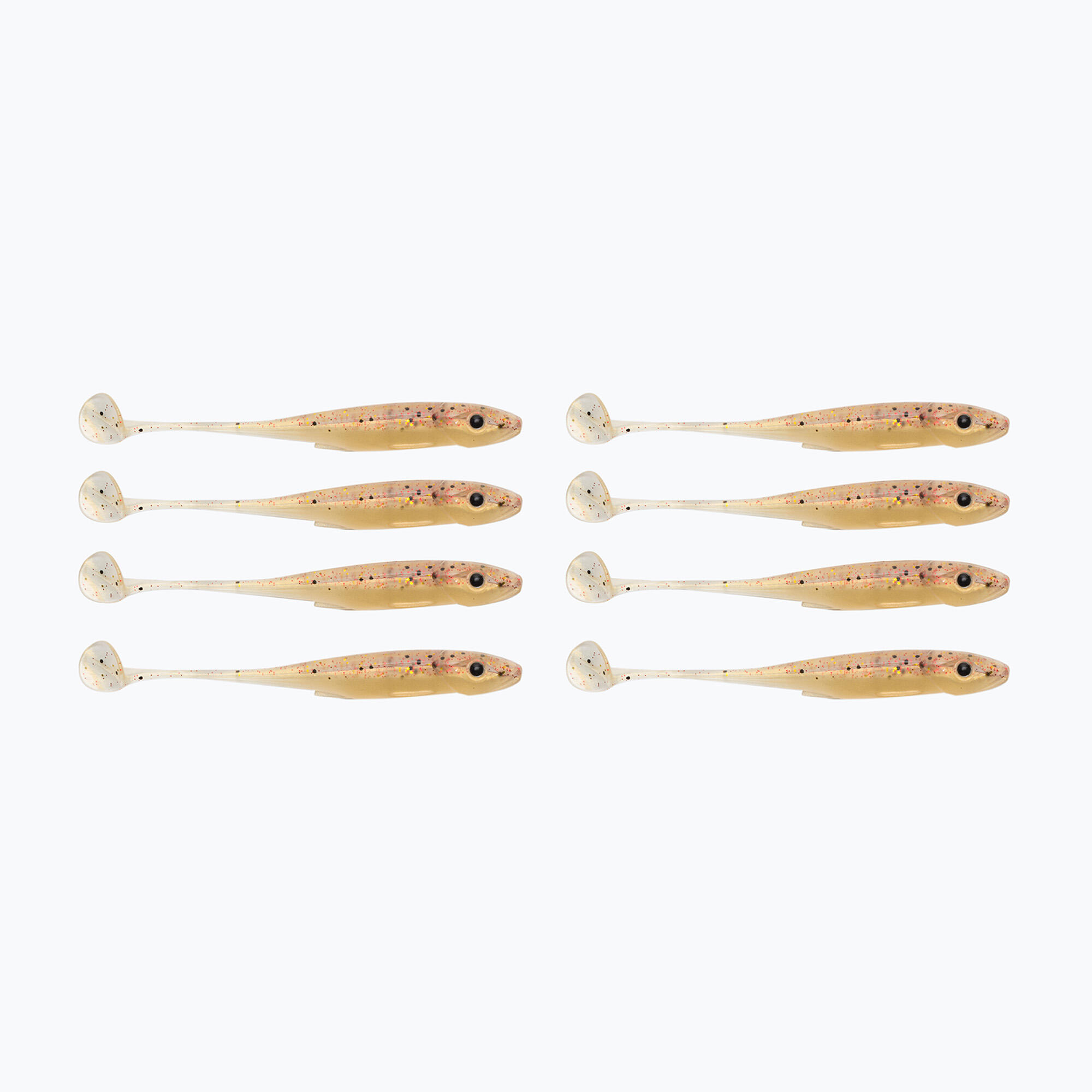SHAD GUNKI WHIZ 12,5 CM, GHOST ZANDER 4 BUC / PLIC 2/2