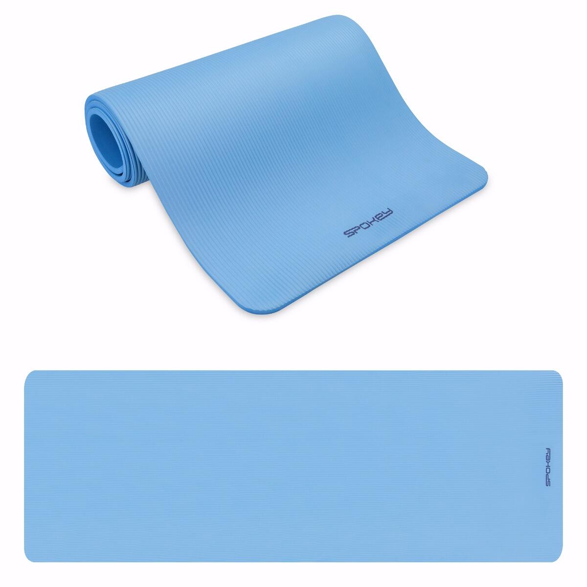 Esterilla de fitness Spokey Softmat de 1 cm - Azul 1/6