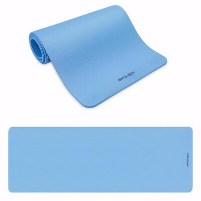 Spokey softmat 1cm fitnessmat - blauw