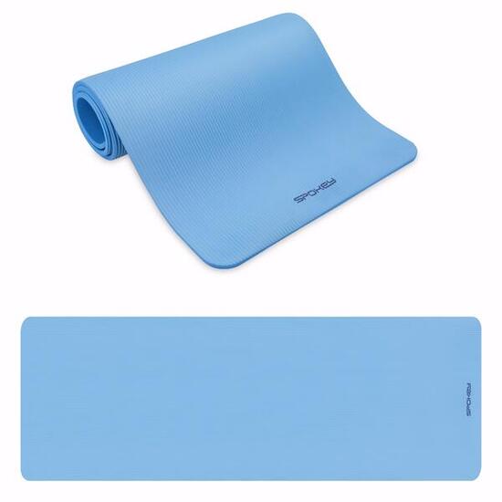 Tapis de fitness Spokey Softmat 1 cm - Bleu