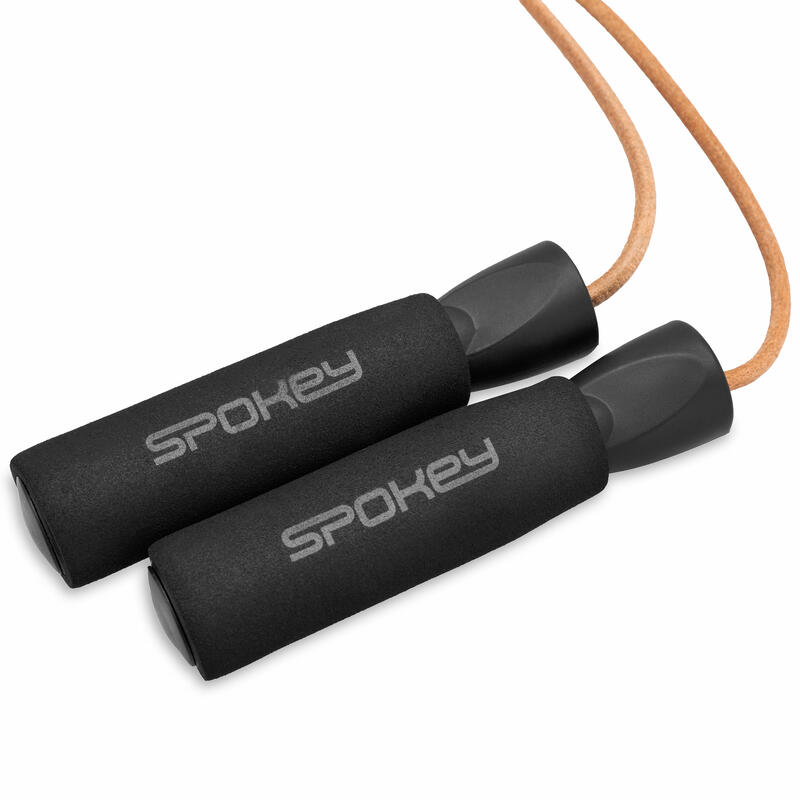 Coarda de sărit cu coardă din piele Spokey Quick Skip