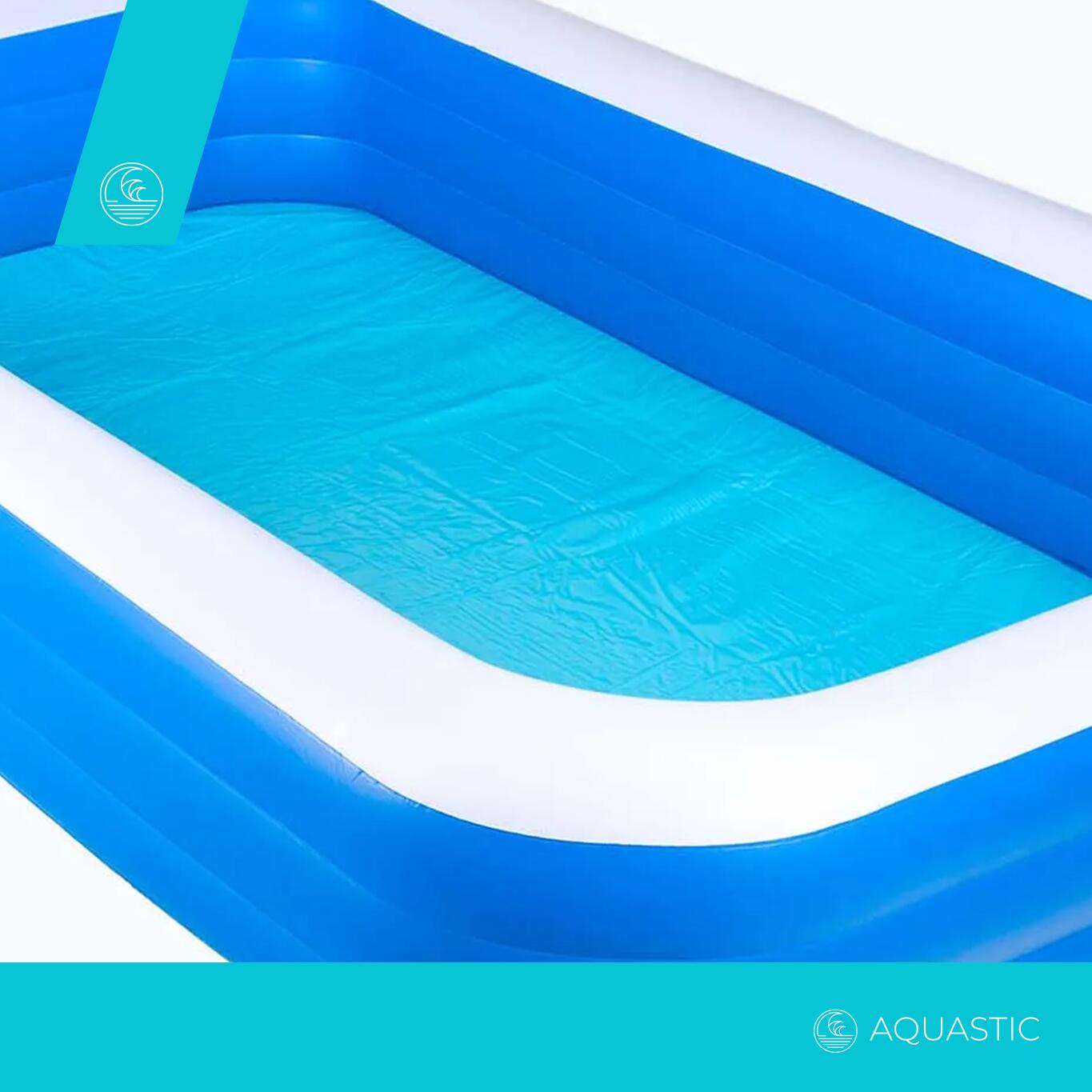 Piscina gonfiabile per bambini AQUASTIC 4/7