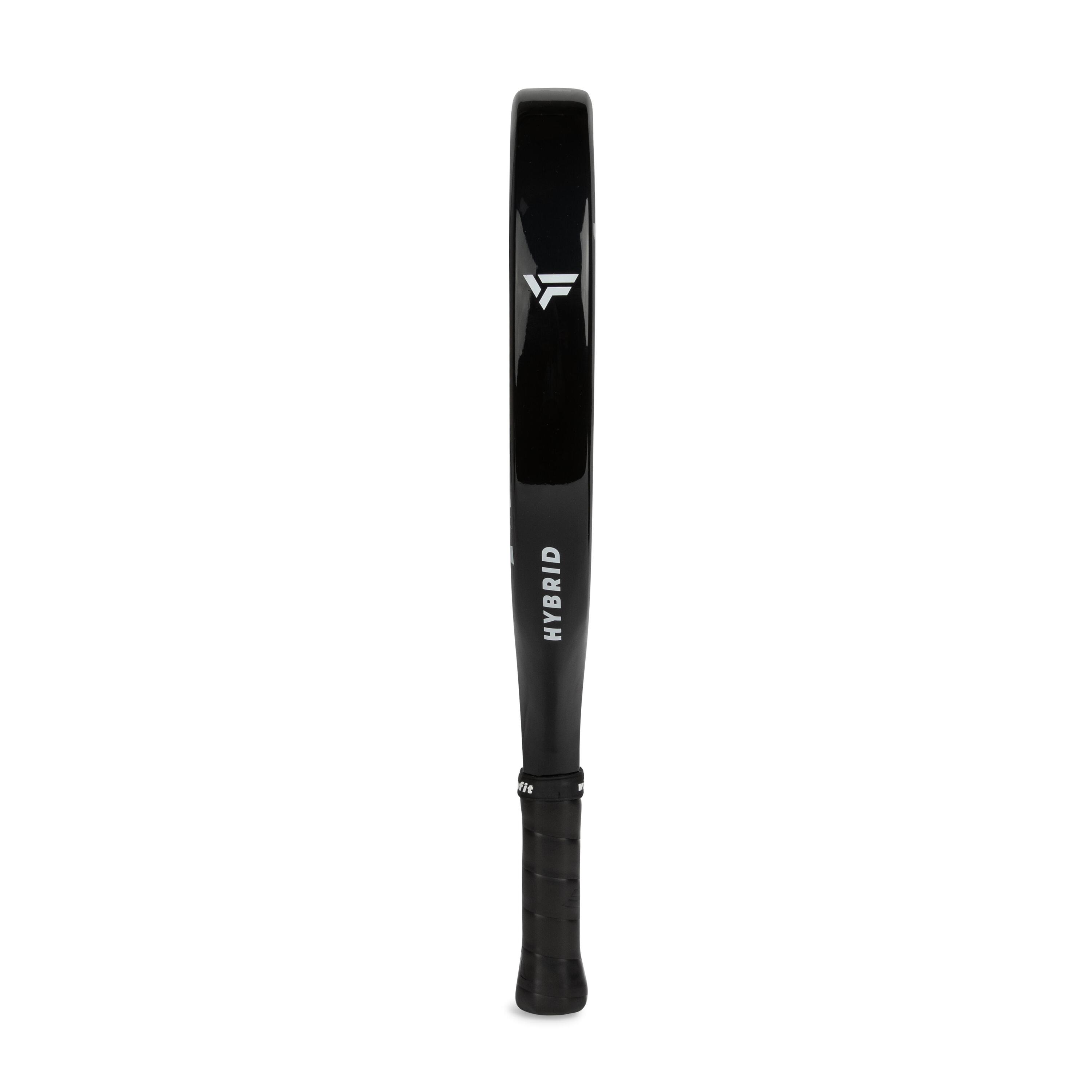 Hybrid Padel Racket - Zwart/Grijs 3/8