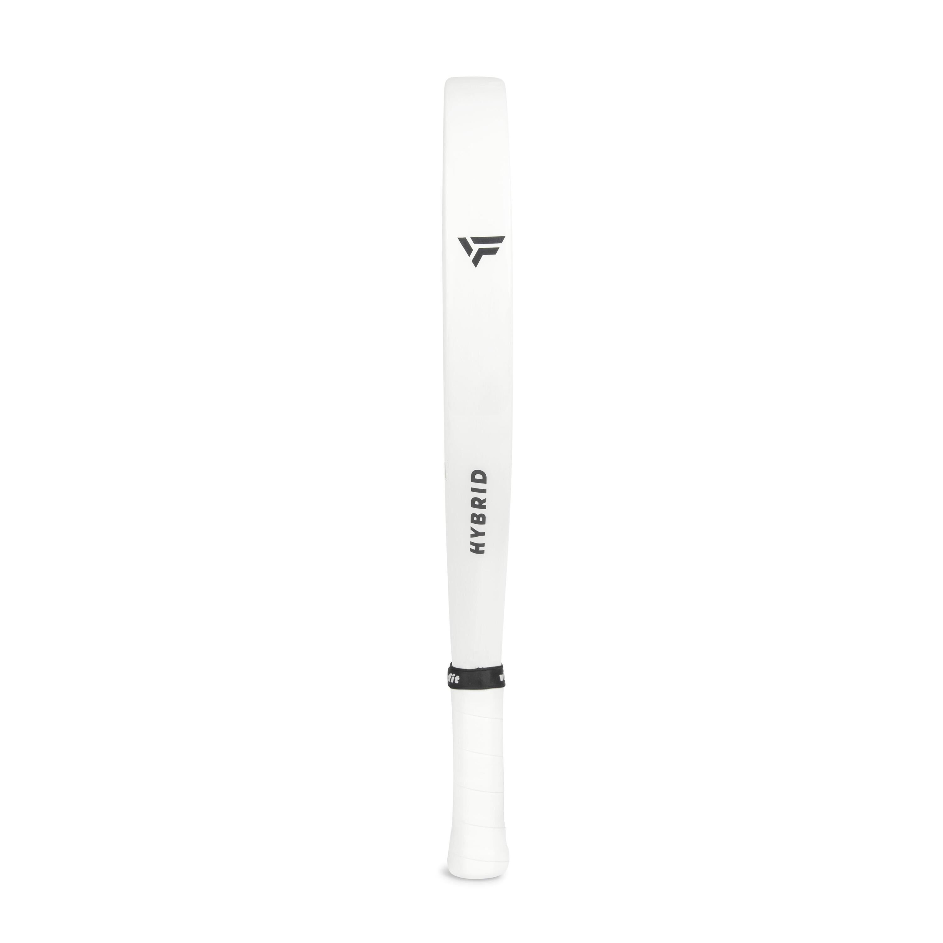 Hybrid Padel Racket - Wit/Grijs 3/8
