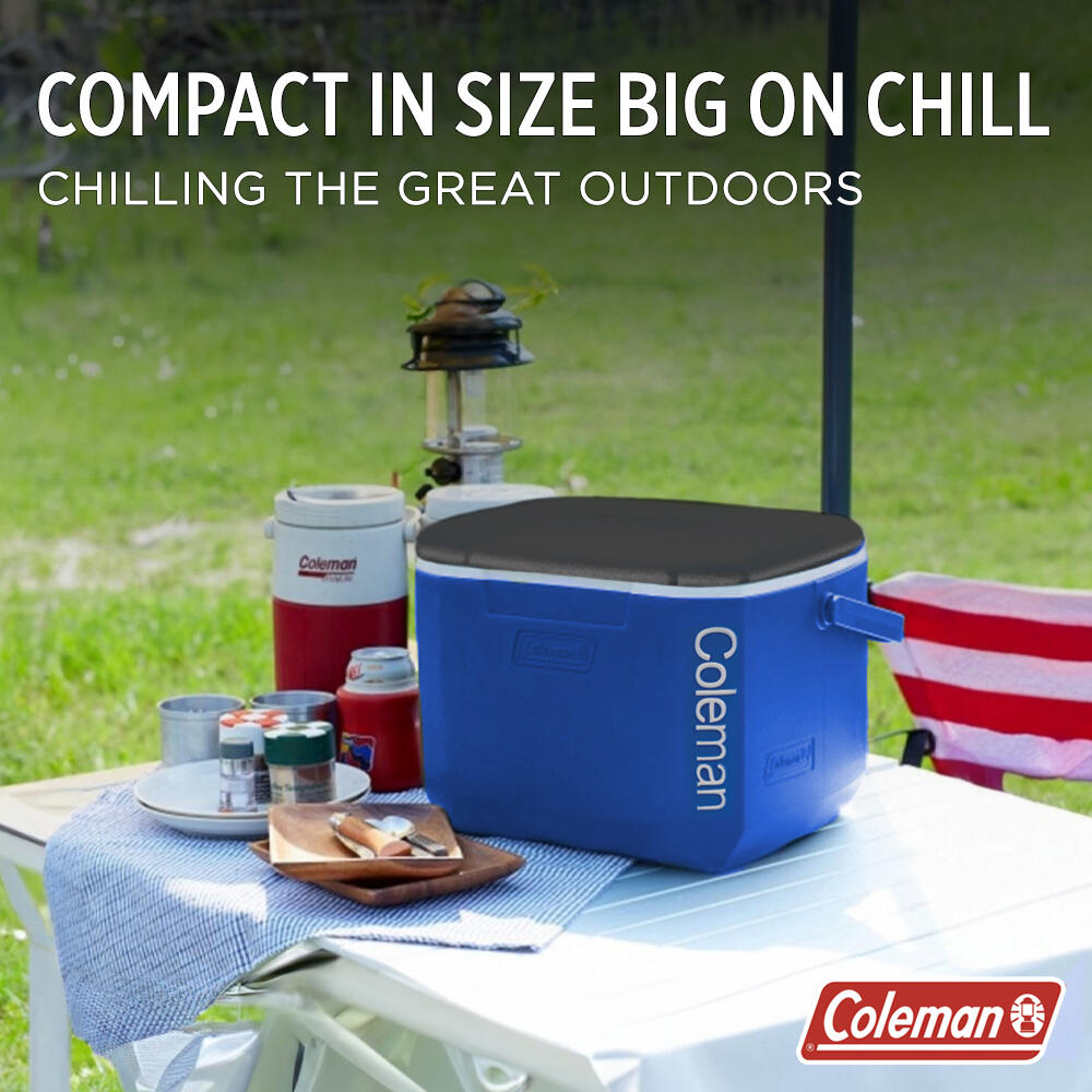 16QT Performance Excursion Ice Cooler Box, Capacity - 15.1 Litres with Ice Retention Upto 2 Days, Blue