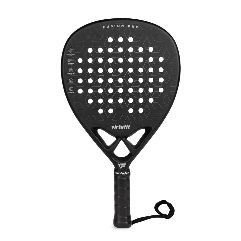 Raquette de padel - Fusion Pro - Noir/Argent