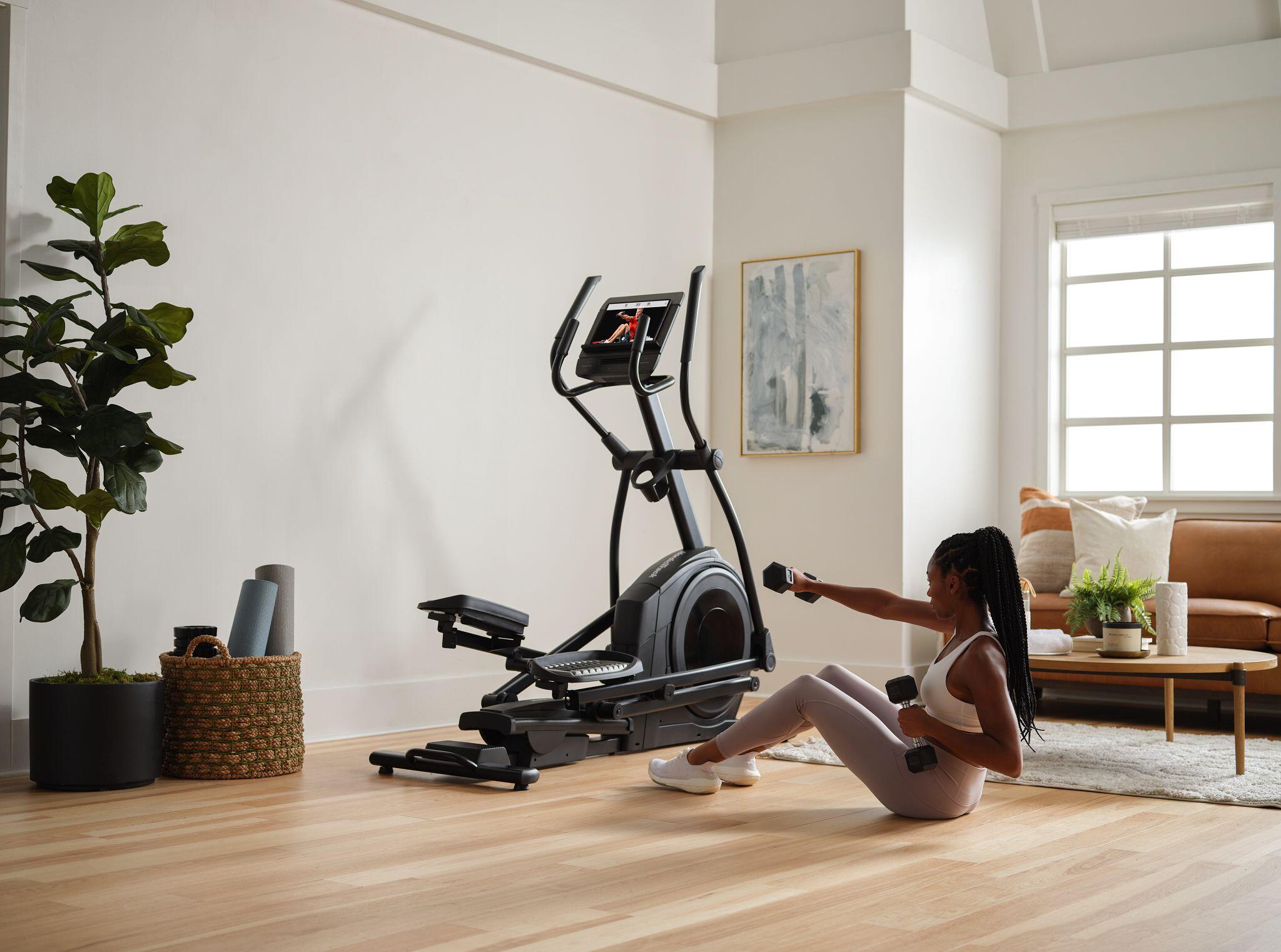Elliptische Trainer AirGlide 14i / Gemotoriseerde helling met hellingshoek 6/6