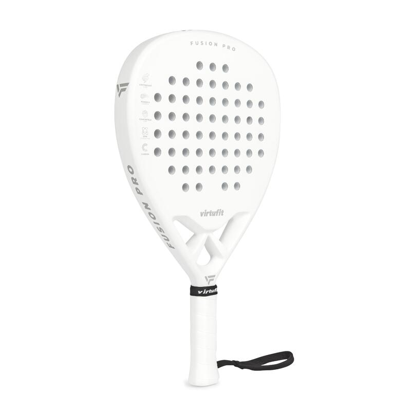 Raquette de padel - Fusion Pro - Blanc/Argent