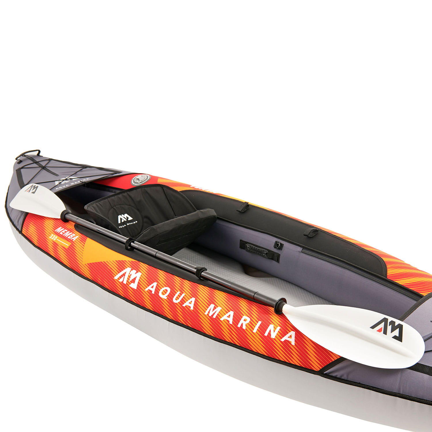 Kajak Pompowany AQUA MARINA MEMBA 330 2022 + Pompka elektryczna STAR 6 2/5