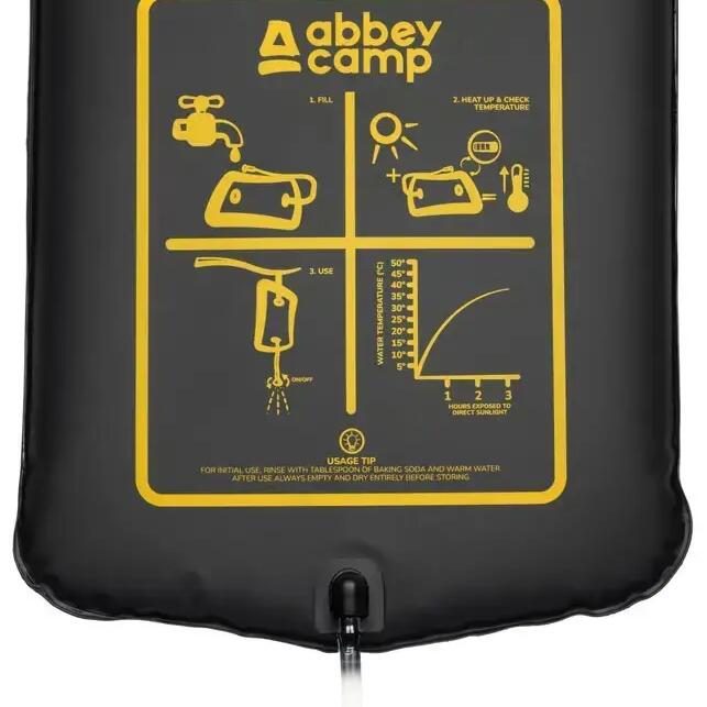 Solar Camping Shower - 20 liter Solar Shower