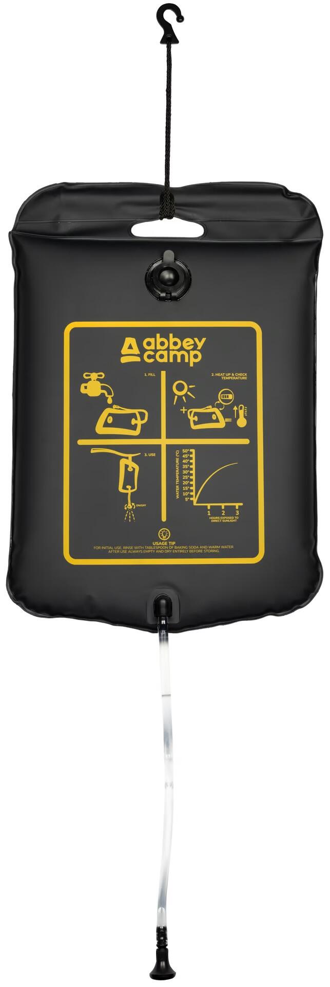 ABBEY CAMP Doccia solare da campeggio - Doccia solare da 20 litri