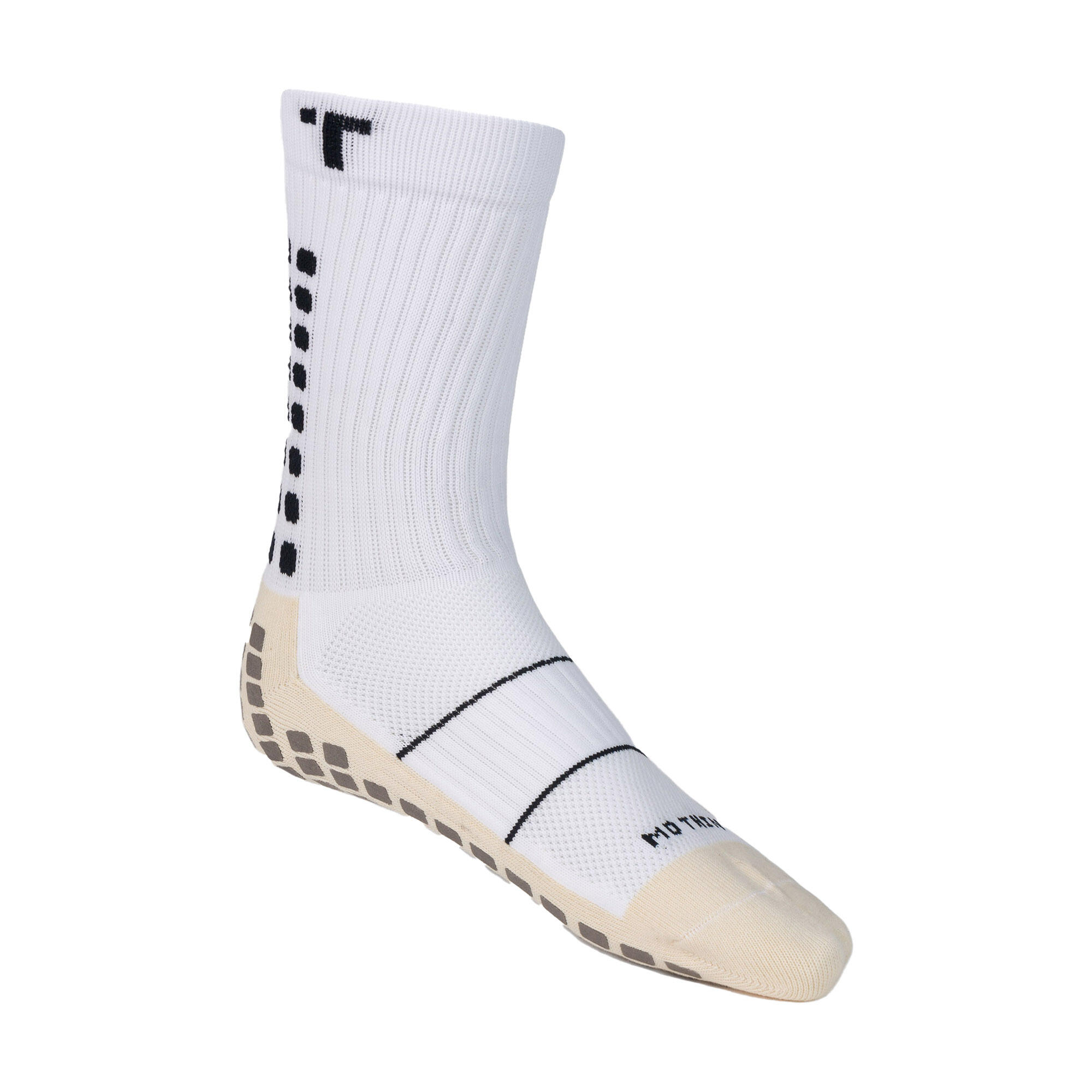 Trusox - Chaussettes De Football Trusox Mi-mollet Fines - Chaussettes - Blanc - 34/38 - Decathlon