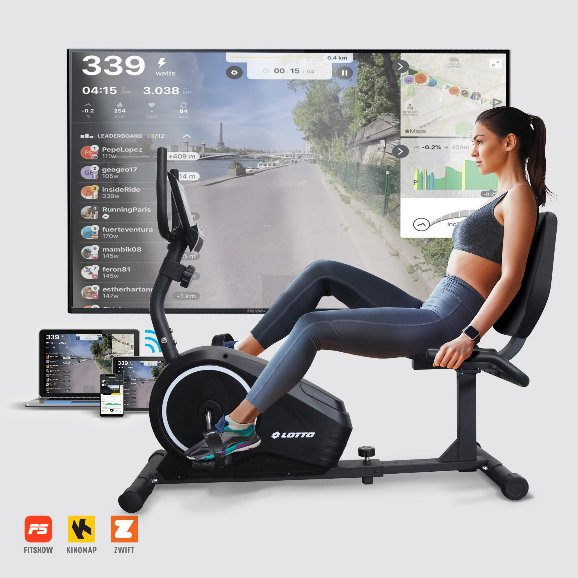 Recumbent LOTTO Comodo 300 2/7