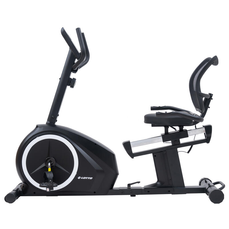 Bicicleta fitness magnetica recumbent Lotto Comodo 500