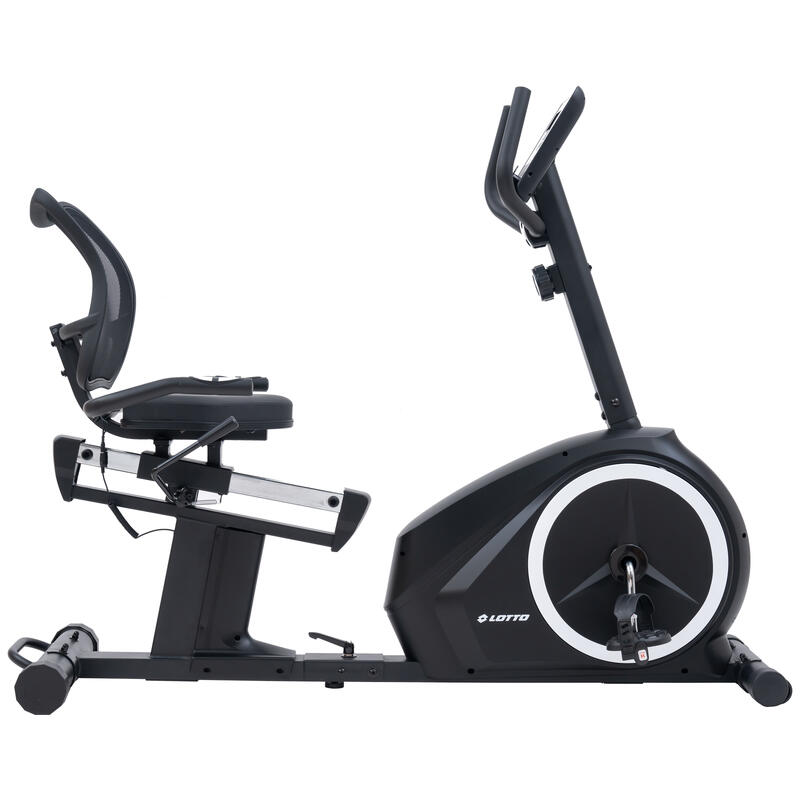 Bicicleta fitness magnetica recumbent Lotto Comodo 500