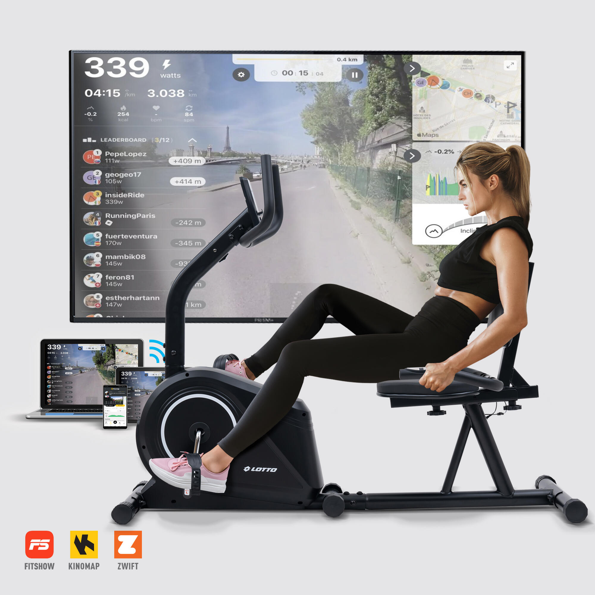 Recumbent LOTTO Comodo 200 2/7