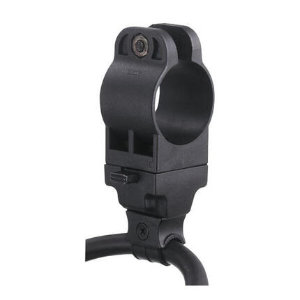 8350EURDPRO Support d'antivol pour cadre de vélo universel, Noir, De 6 à 10 mm