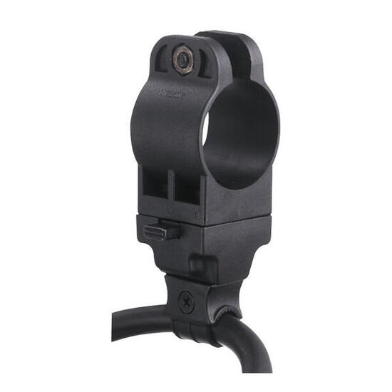 8350EURDPRO Support d'antivol pour cadre de vélo universel, Noir, De 6 à 10 mm