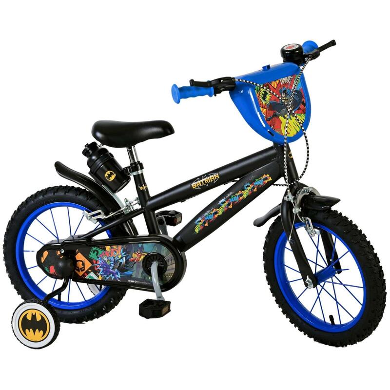 VOLARE BICYCLES Bicicletta per bambini Batman 14 pollici