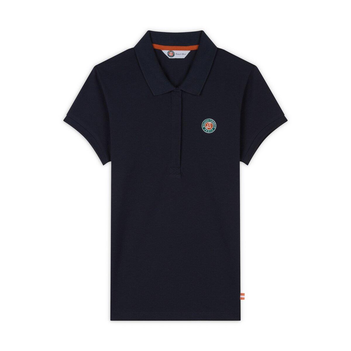 Polo Basique Femme - Marine 4/4