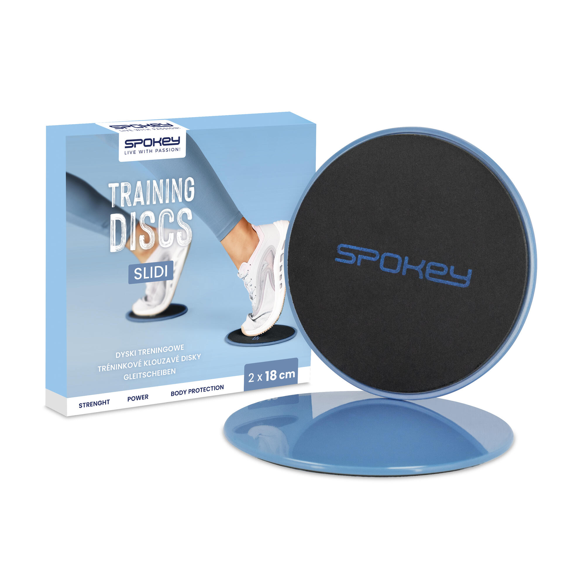 Dyski poślizgowe do ćwiczeń Spokey Slidi 4/7