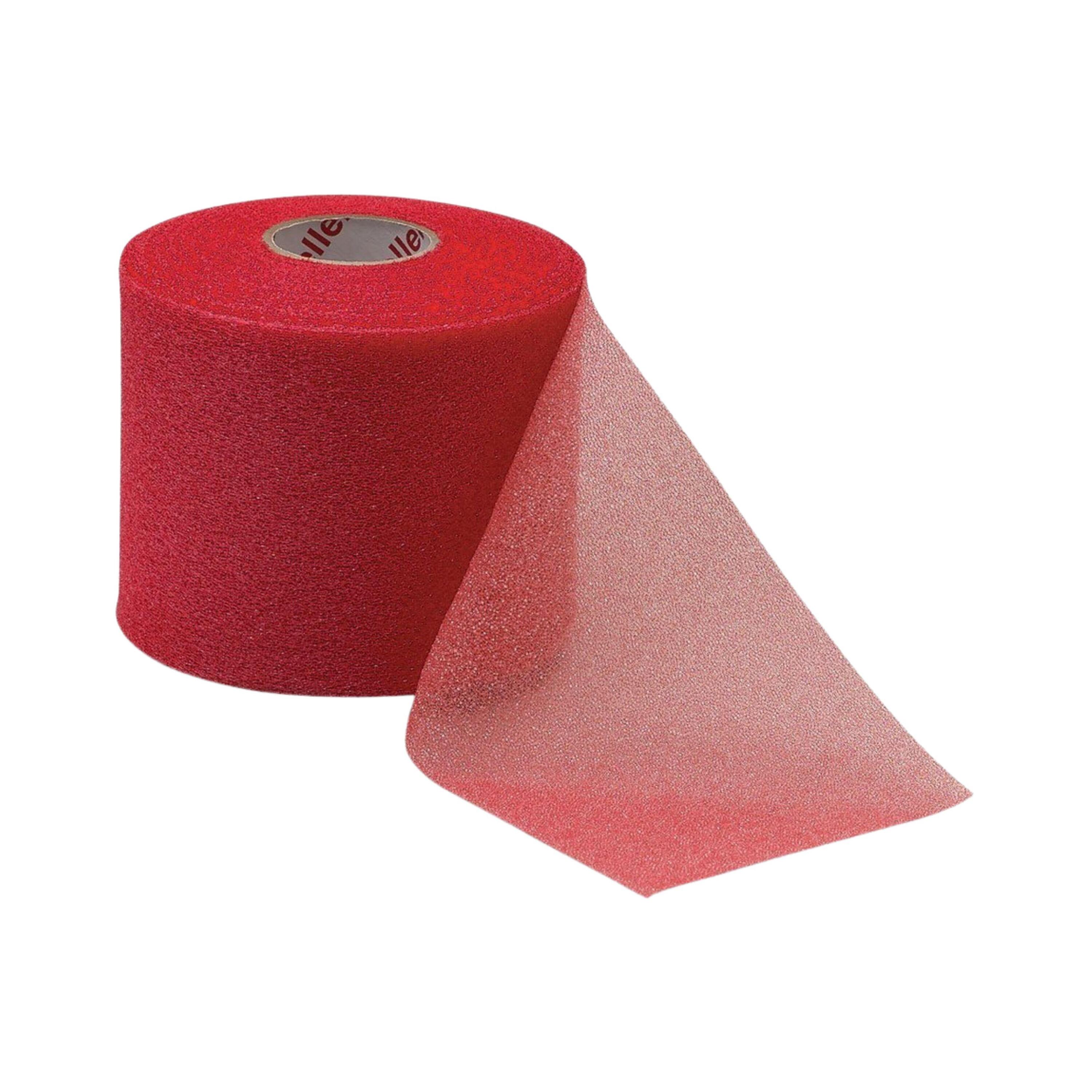 MUELLER Mueller M Wrap Lightweight Foam Underwrap Between Tape & Skin - Red (Pack of 4)