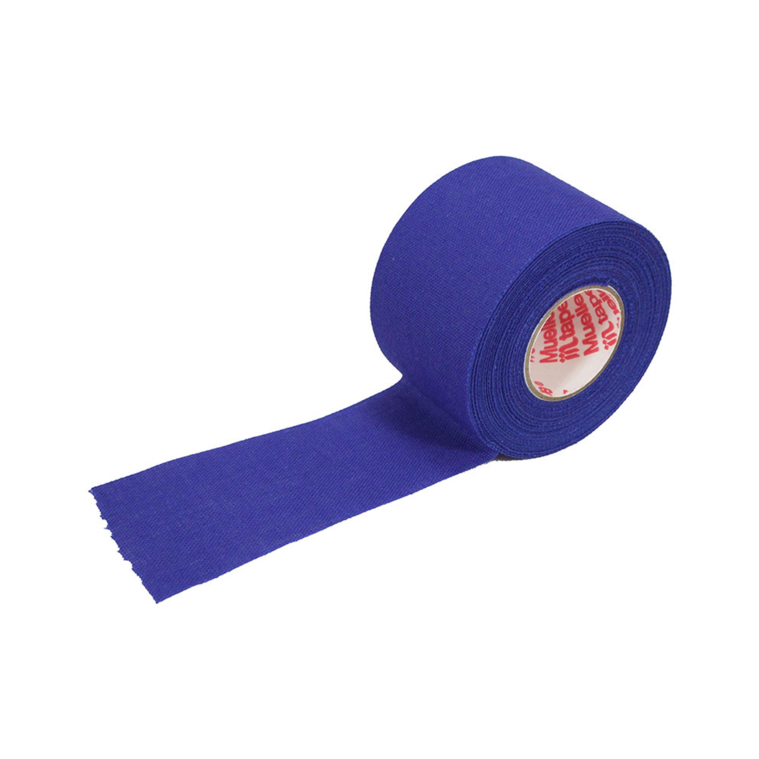 Mueller M Tape Zinc Oxide 3.8cm X 9.14m (Pack of 4) - Blue 2/3