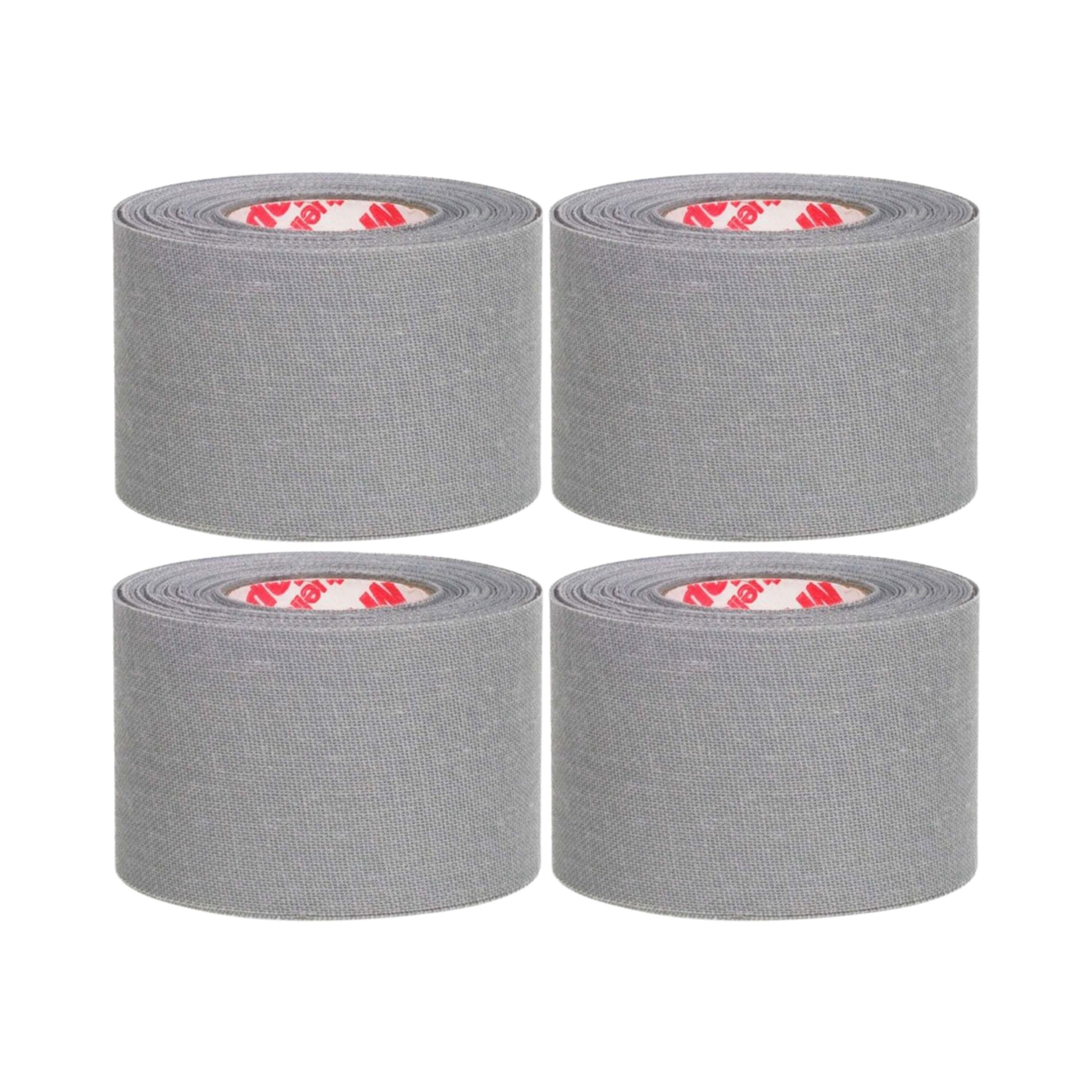 MUELLER Mueller M Tape Zinc Oxide 3.8cm X 9.14m (Pack of 4) - Grey