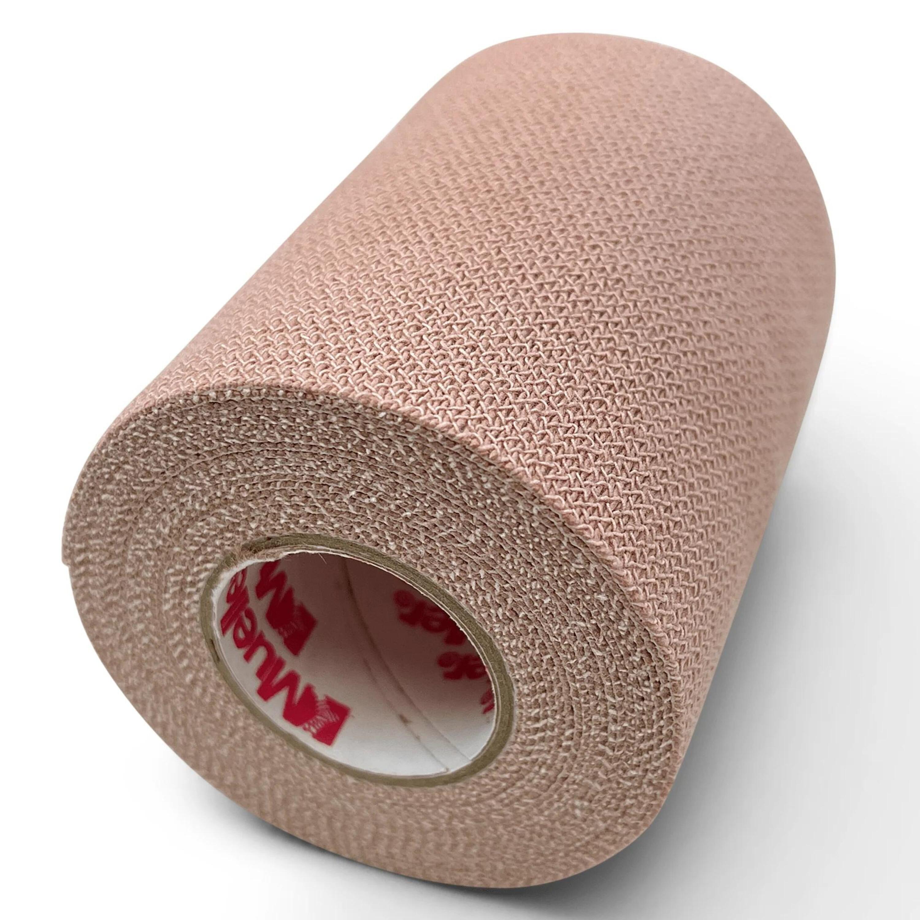 Mueller EAB Tearable Strapping Tape 7.5cm X 4.5m (Pack of 4) - Skin Colour 6/6