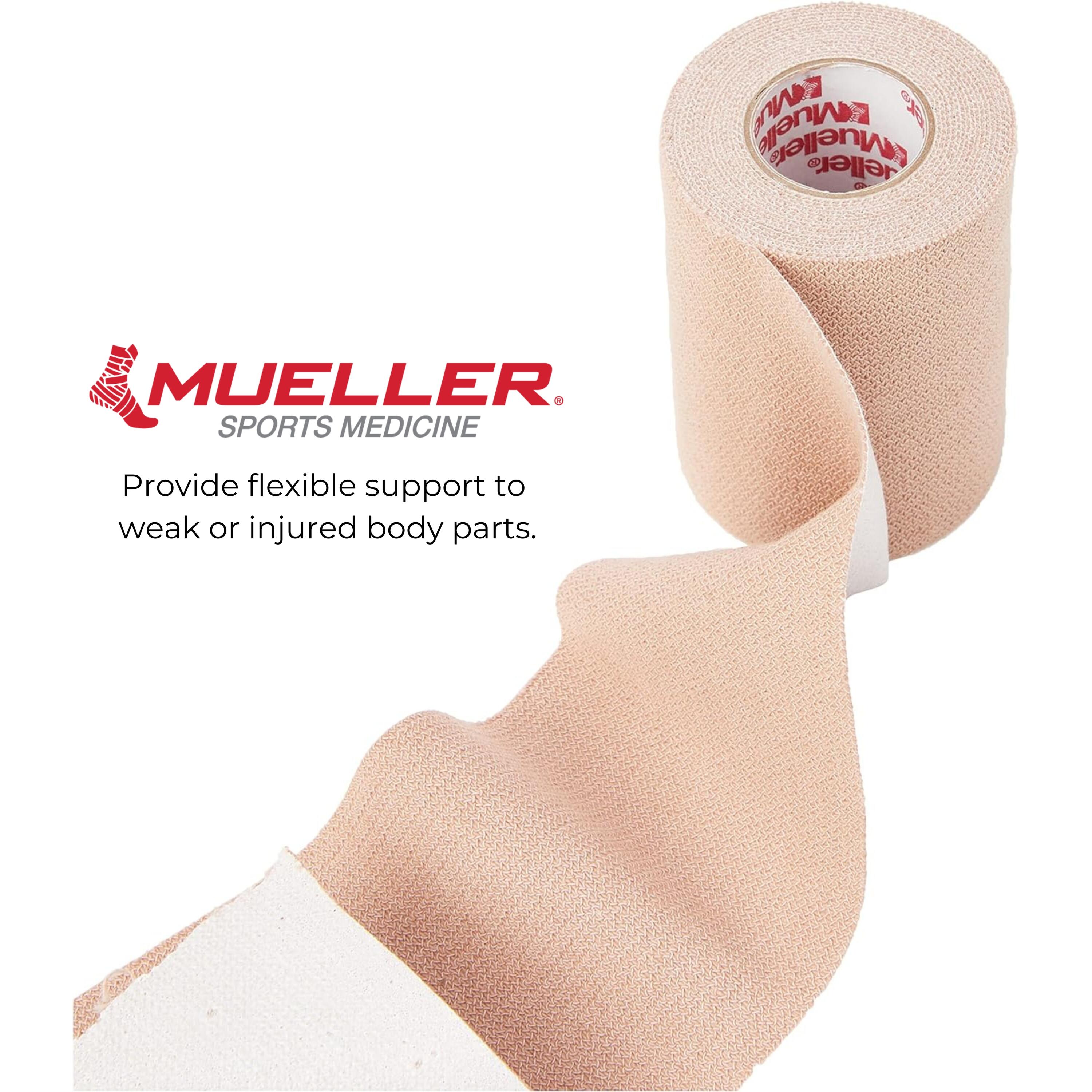 Mueller EAB Tearable Strapping Tape 7.5cm X 4.5m (Pack of 4) - Skin Colour 3/6