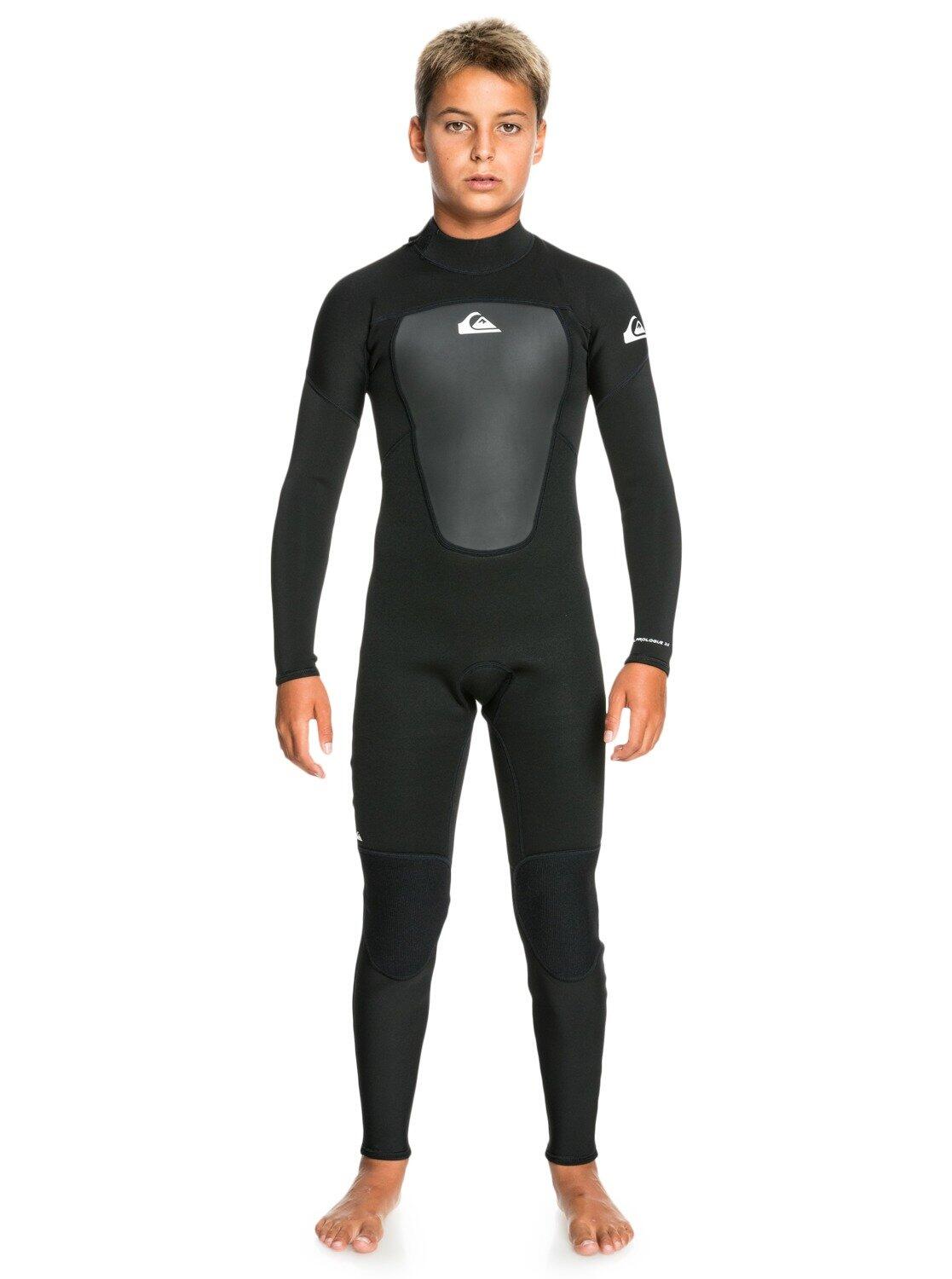 Traje de Surf con Cremallera en la Espalda 3/2MM PROLOGUE Negro Niño 5/7