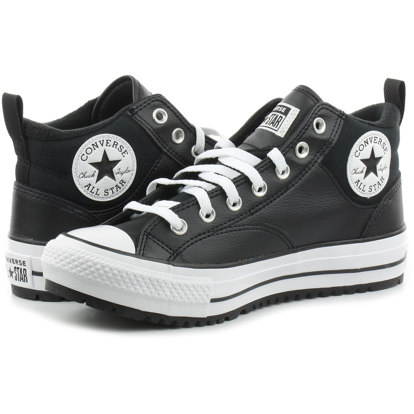 Scarpe da ginnastica Converse Ctas Malden Street Boot Mid, Nero, Unisex 5/5