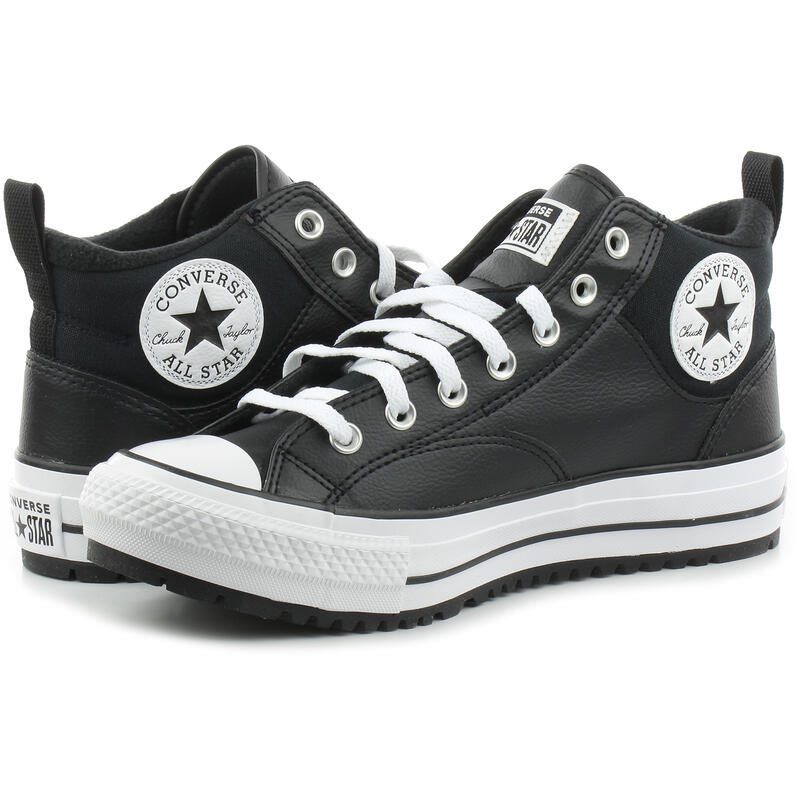 Pantofi sport unisex Converse Ctas Malden Street Boot Mid, Negru