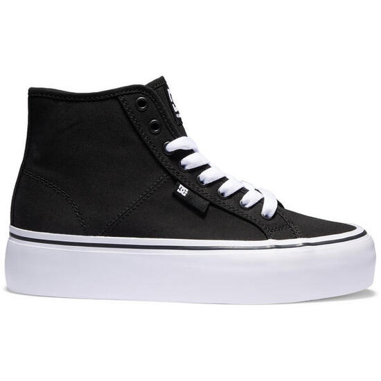 Scarpe da ginnastica DC Shoes Manual Hi Platform High-Top Nero Donne