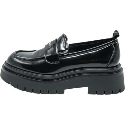 Mocassini da ginnastica Pepe Jeans Queen Oxford. Nero. Donne