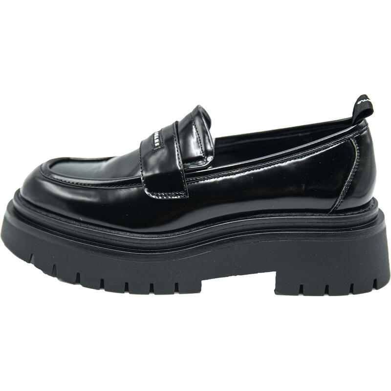 Pantofi casual loafers femei Pepe Jeans Queen Oxford, Negru