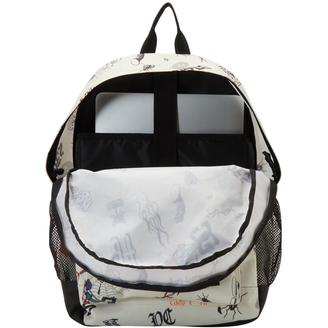 Mochila DC Shoes Backsider Seasonal 20l, Branco, Unissex 3/4
