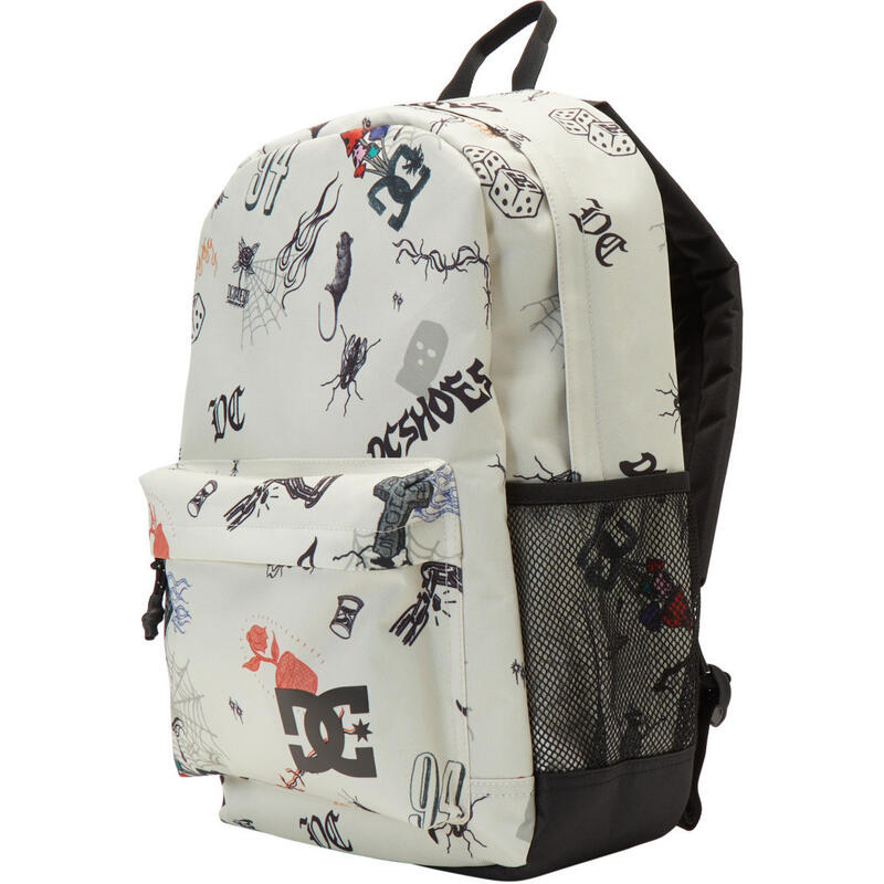 Rucsac unisex DC Shoes Backsider Seasonal 20l, Alb
