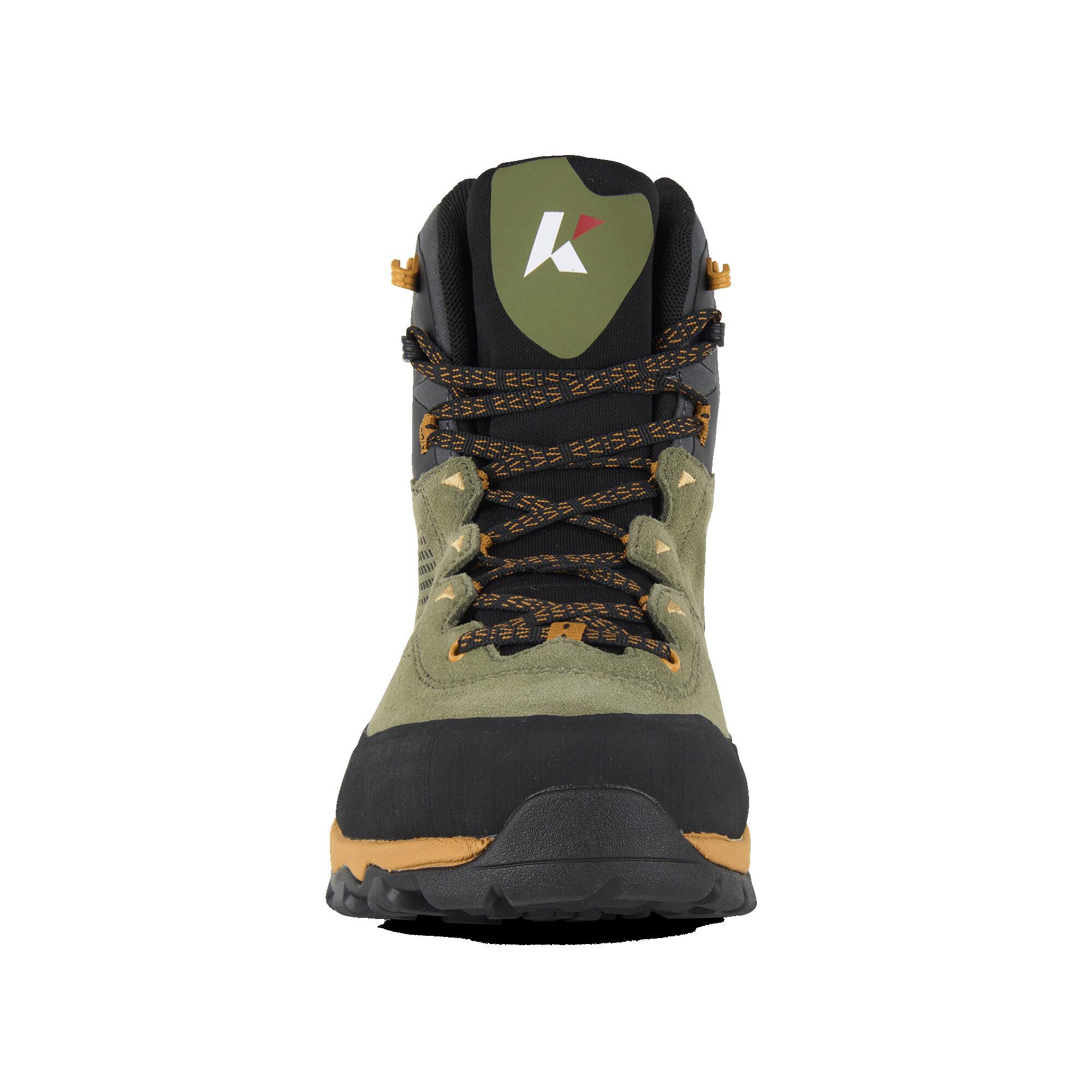 scarponcino trekking uomo VISION GTX OLIVE - ORANGE 2/5