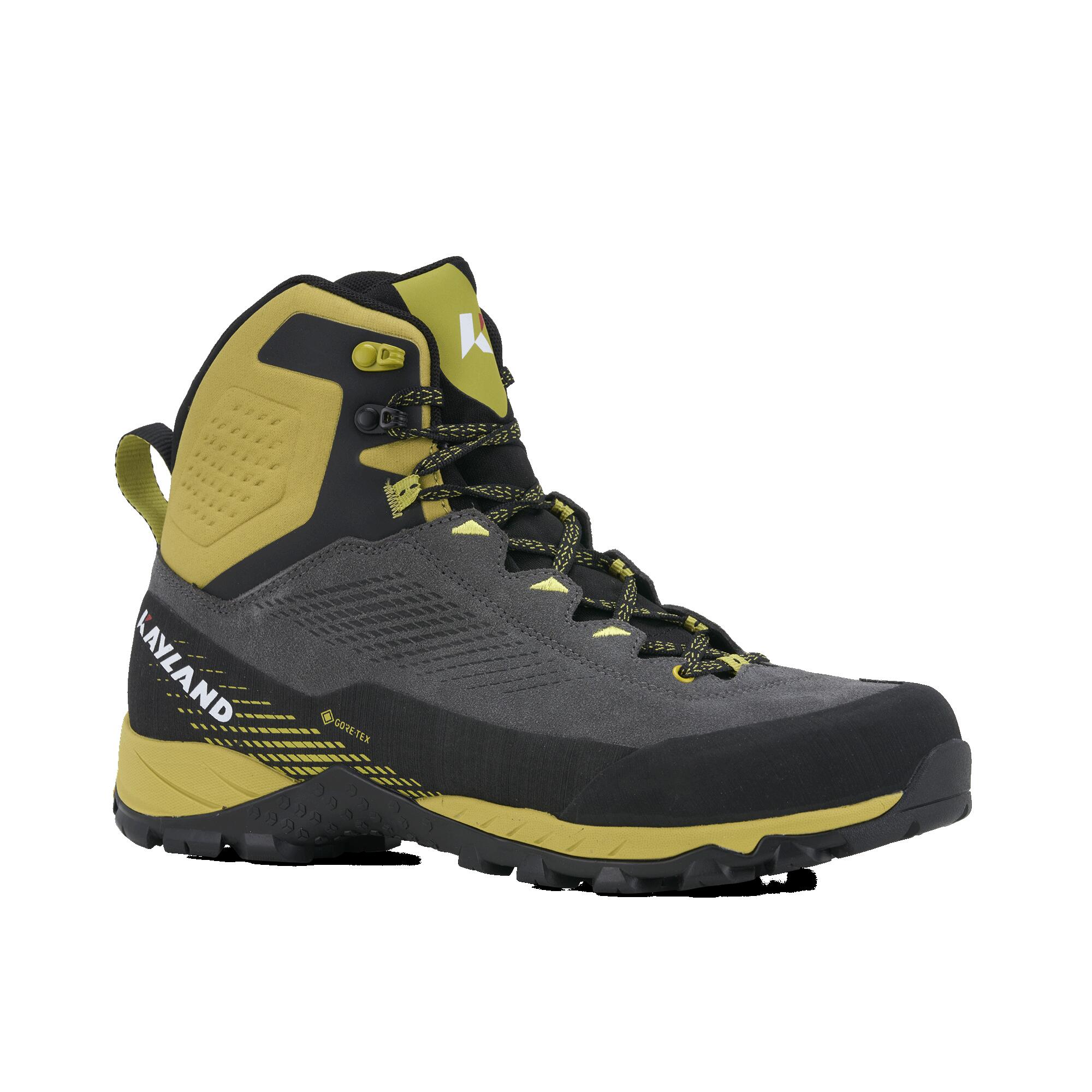 scarponcino trekking uomo VISION GTX GREY - LIME 3/5