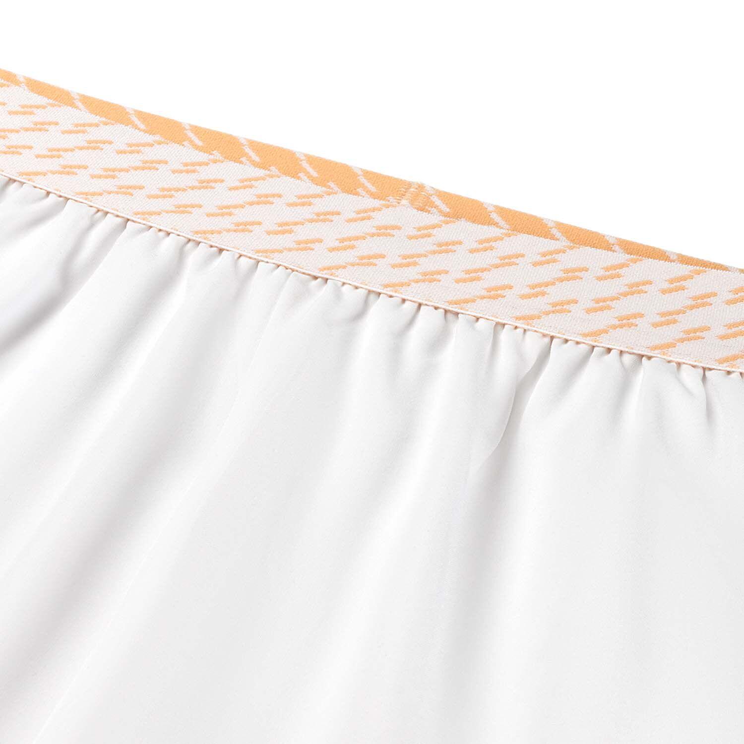 Pantalón Corto Hypercourt 6 de tenis y padel mujer K-Swiss blanco 3/3