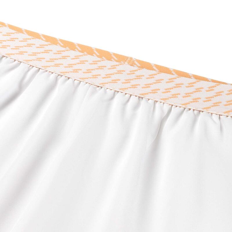 Pantalón Corto Hypercourt 6 de tenis y padel mujer K-Swiss blanco