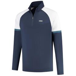 Camiseta Manga Larga Hypercourt 4 de tenis y pádel hombre K-Swiss azul